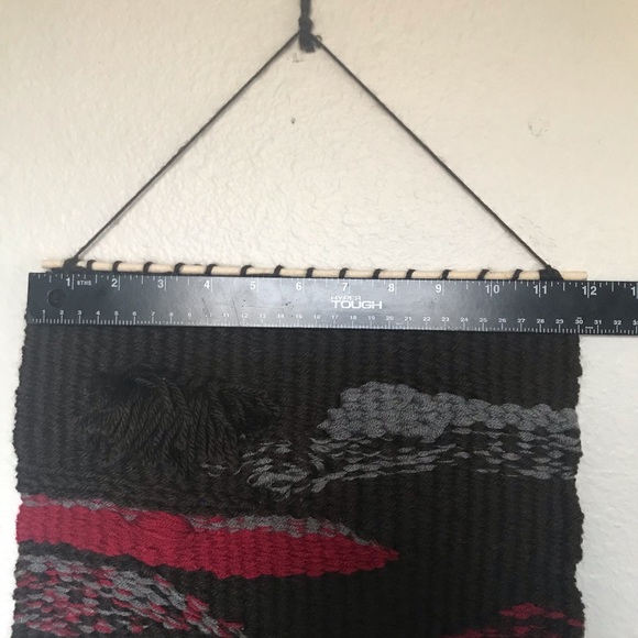 Hand made woven wall hanging tapestry - Picture 4 of 6